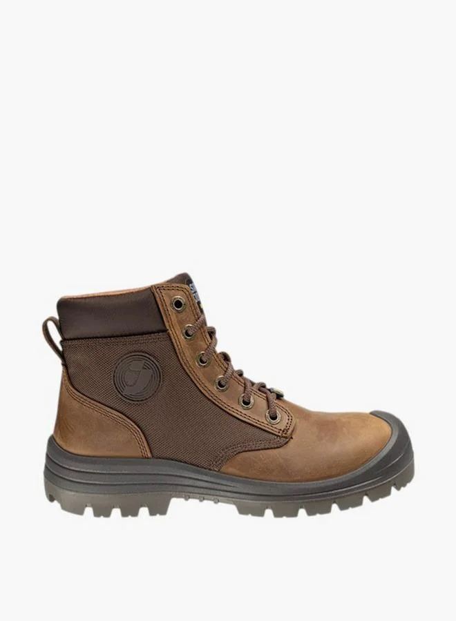 اس جي Men High Safety Lace-Up Boots